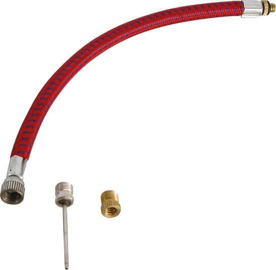 Dresco Pompslang Fiets en Motor - 20 Cm Rubber Rood van Dresco