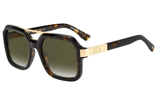 Dsquared2 D2 0029/S 086 Zonnebril - Heren - Bruin van Dsquared2