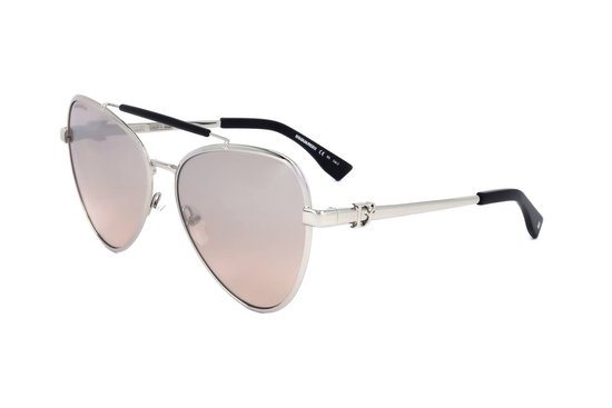 Dsquared2 D2 0093/S PALLADIUM PINK 60/17/140 Vrouw Zonnebrillen van Dsquared2