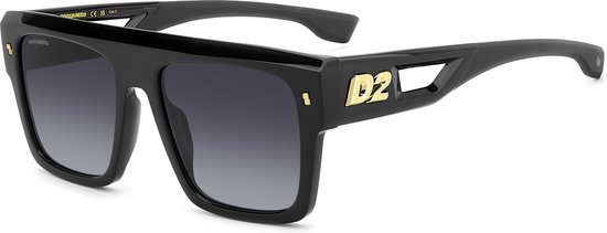 Dsquared2 D2 0127/S Rechthoekig Acetaat Heren Zonnebril van Dsquared2