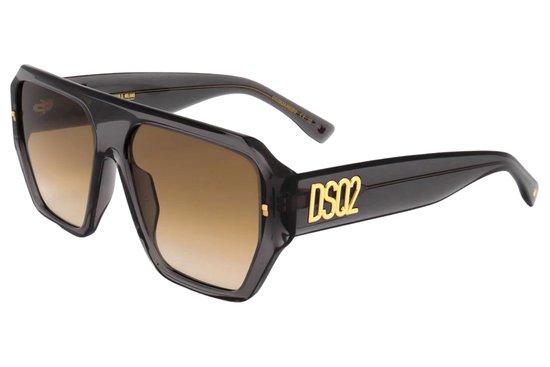 Dsquared2 D2 0128/S KB7 Zonnebril - Heren - Grijs van Merkloos