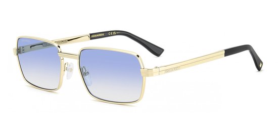 Dsquared2 D2 0192/S Gold 58/19/145 MAN Zonnebrillen van Merkloos