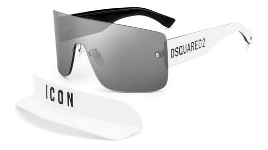 Dsquared2 ICON 0001/S VK6 Zonnebril - Heren - Wit