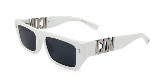 Dsquared2 ICON 0011/S White 54/19/145 MAN Zonnebrillen van Merkloos