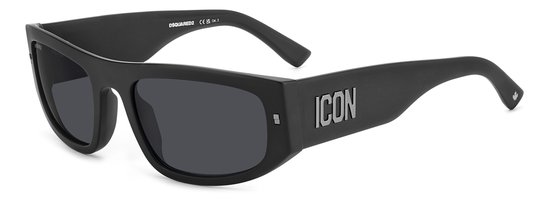 Dsquared2 Icon 0016/S Rechthoekig Acetaat Heren Zonnebril van Dsquared2