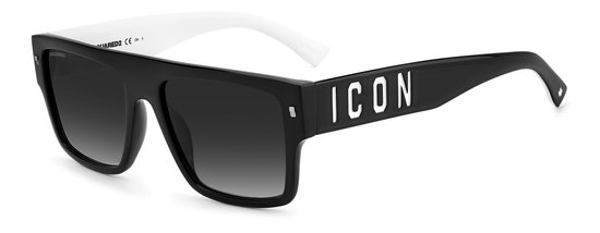 DSQUARED2 zonnebril ICON 0003/S Mannen-Zwart van Dsquared2