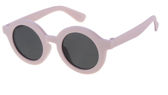 Dudes & Dudettes - Kinderzonnebril - UV400 - categorie 3 - licht roze - 2 jaar van Merkloos