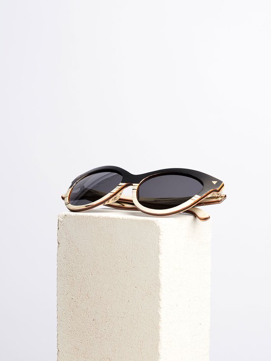Dzukou French Seduction - Zonnebril - Cat Eye - Dames - Hout van Dzukou