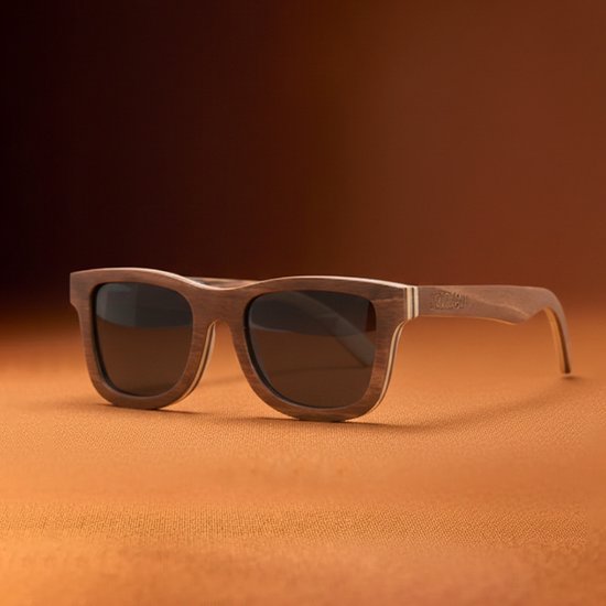 Dzukou Rio Sands – Zonnebril – Heren – Hout – Gepolariseerd van Dzukou