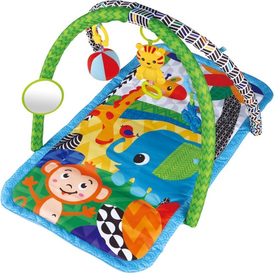 Eco Toys Lovely Zoo Groen Speelkleed met Muziek HC506613 van Eco Toys