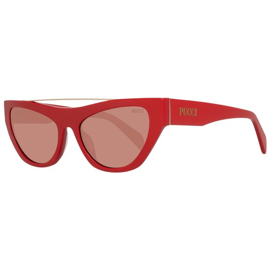 Emilio Pucci EP0111 66Y Zonnebril - Dames - Rood van Emilio Pucci