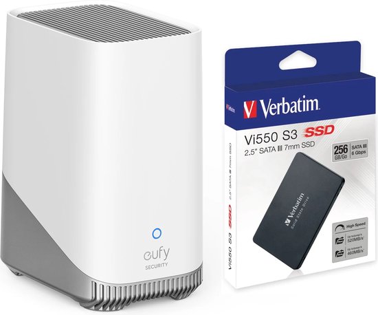 eufy HomeBase 3 S380 + 256GB SSD - Bundelvoordeel van Eufy