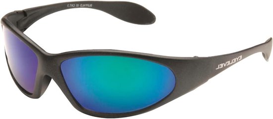 Eyelevel Jongen Buffalo Black Kids Sport Wraparound Zonnebril, One Size, Zwart, Eén maat