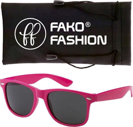 Fako Fashion® - Heren Zonnebril - Dames Zonnebril - Classic - Fuchsia van Fako Fashion®