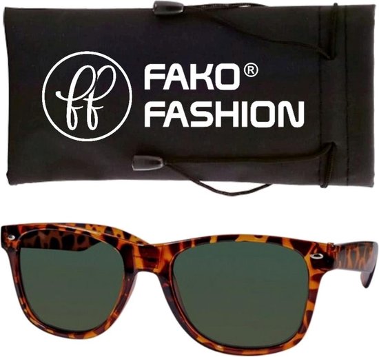 Fako Fashion® - Heren Zonnebril - Dames Zonnebril - Classic - Luipaard van Fako Fashion®