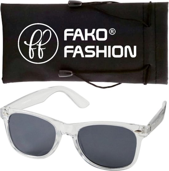 Fako Fashion® - Heren Zonnebril - Dames Zonnebril - Classic - Transparant van Fako Fashion®