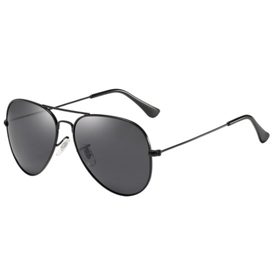 Fako Sunglasses® - Kinder Piloten Zonnebril HQ - Pilotenbril Kids - Piloot Zonnebril Kinderen - Zwart van Fako Sunglasses®