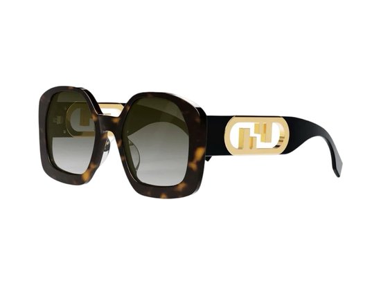 Fendi FE40048U 52F Zonnebril - Dames - Bruin