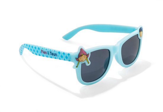 Fien & Teun kinderzonnebril - blauw - sunglasses - zonnebril - 2 tot 5 jaar van fien-teun