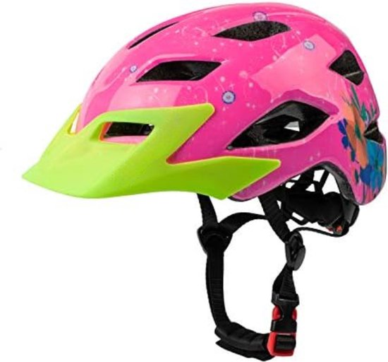 Fietshelm kind - 52-58 cm - Roze van VidaXL