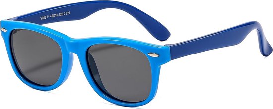 Flexibele Kinderzonnebril met UV400 en Polarisatie voor Jongens en Meisjes (3-12 jaar) van Merkloos