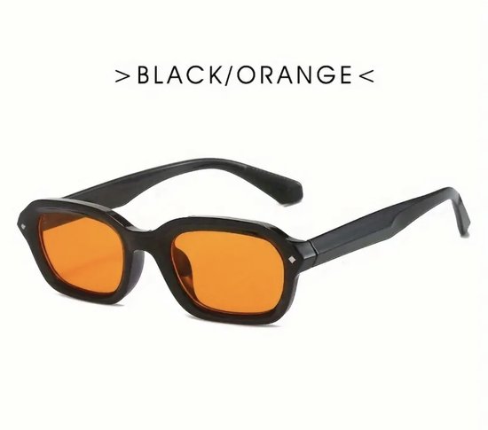 FLIPFLOP CLUB® The Wimpel Zonnebril | Oranje glazen - Rond Montuur - Accessoires - Zomer Festivals - Koningsdag - Olympische Spelen - EK WK Voetbal - Rave - Festival - Bril - Shades Eyewear Sunglasses van Merkloos