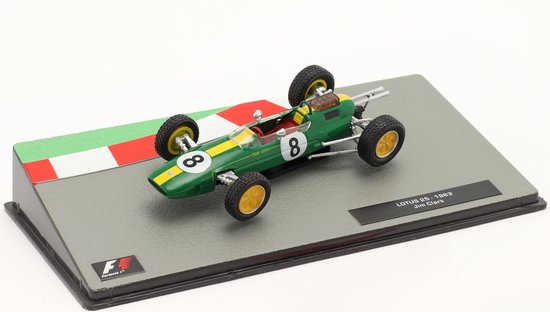 Formule 1 miniatuur auto - Lotus 25 Jim Clark 1963 - schaal 1:43 van Formule 1