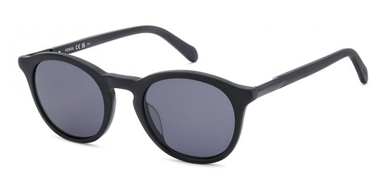 Fossil FOS 2161/S Matte black 49/22/145 MAN Zonnebrillen van Merkloos