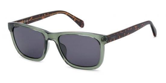 Fossil FOS 3175/G/S Crystal green 56/19/145 MAN Zonnebrillen van Merkloos