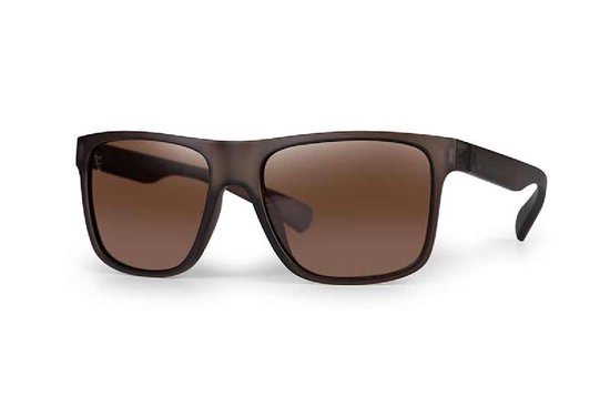Fox Avius Trans Khaki - Brown Lens Gepolariseerde Zonnebril - Gepolariseerde Zonnebril
