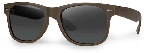 Fox Avius Trans Khaki - Green Lens Gepolariseerde Zonnebril - Gepolariseerde Zonnebril