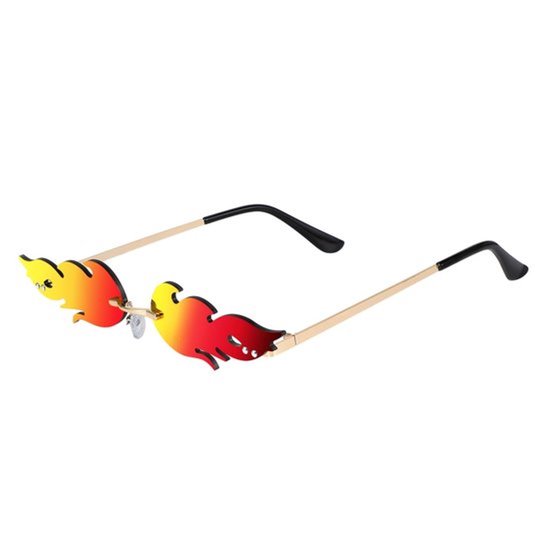 Frameloos zonnebril - Dailygoods Vlamzonnebril