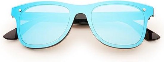 Freaky Glasses® - Festival Bril - Rave Zonnebril - Gabber - Dames - Heren - Blauwe Spiegellenzen van Freaky Glasses