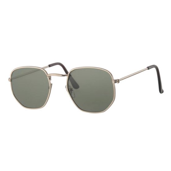 Freaky Glasses® - Festival bril - Rave zonnebril - UV400 - Dames - Heren - Groene Spiegelglazen van Freaky Glasses