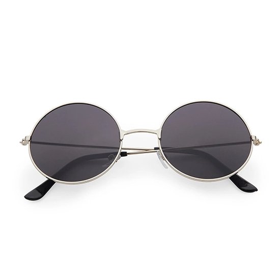 Freaky Glasses® – Hippie - Festivalbril – Rave Zonnebril – Gabber - Volwassenen - Dames – Heren - zwarte lenzen van Freaky Glasses