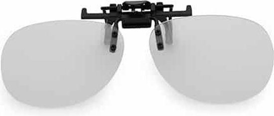 Freaky Glasses® - Spacebril diffractie - festival bril - dames en heren - clip van Merkloos