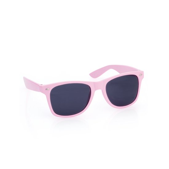 Freaky Glasses - Zonnebril - Heren - Dames - Feestbril - Party - Festival - Rave - Classic model - Lichtroze van Freaky Glasses