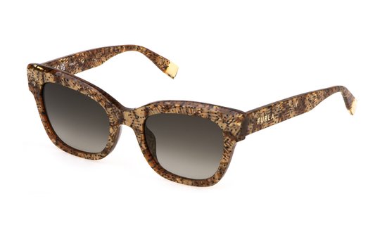 Furla SFU814 0V83 AVANA/MADREPERLA LUCIDA 52/21/140 Vrouw Zonnebrillen van Merkloos