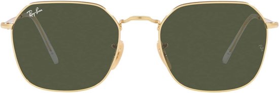 Geometrische Zonnebril met Lichtgewicht Metalen Montuur voor Heren en Dames