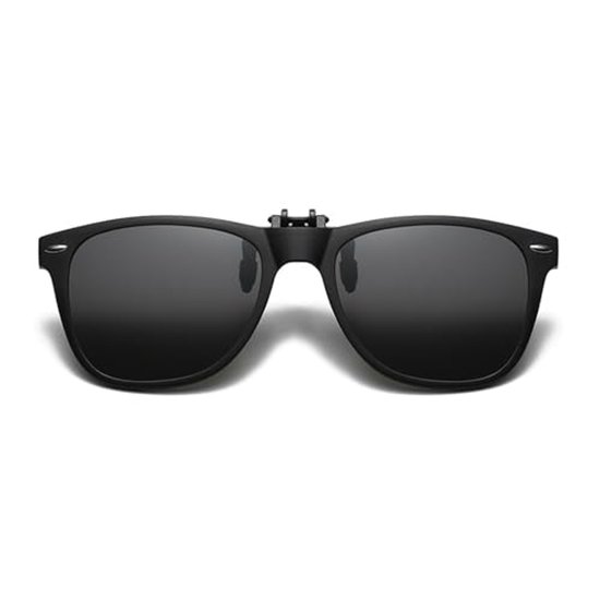 Gepolariseerde clip-on zonnebril voor mannen en vrouwen - UV400 bescherming voor autorijden en outdoor activiteiten van Merkloos