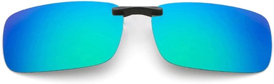 Gepolariseerde Clip-On Zonnebril voor Zonnebescherming - Geschikt voor Rijden, Vissen, Fietsen en Vakantie van Merkloos