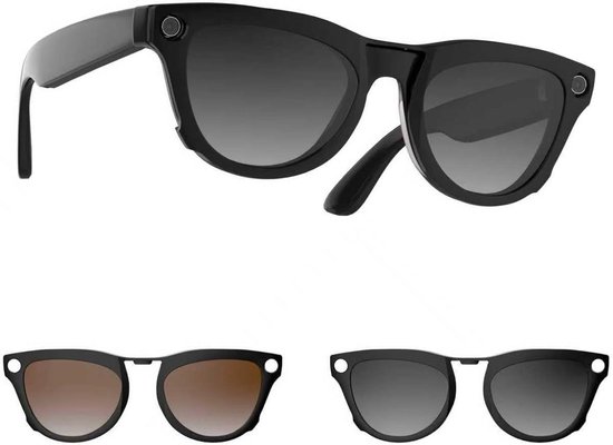 Gepolariseerde Clip - Zonnebril Clip-on - Bril Beschermen - Op Ray-Ban Meta - 52-20 - Zilver Groen
