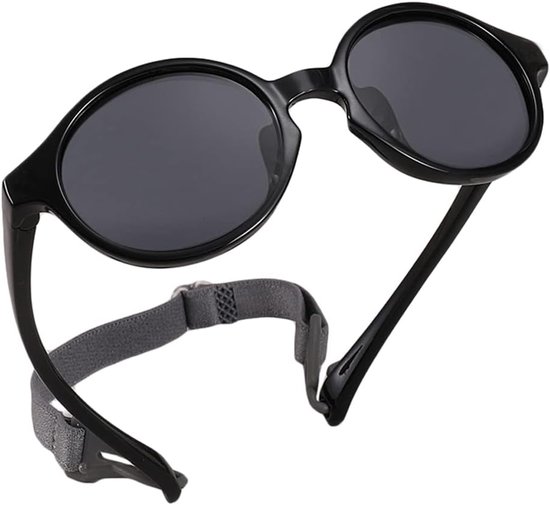 Gepolariseerde kinderzonnebril met band voor baby's en peuters (0-3 jaar) van Merkloos