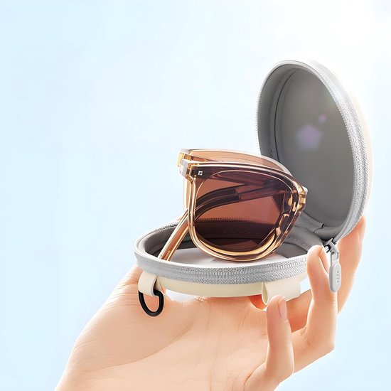 Gepolariseerde overbril voor dames, licht en opvouwbaar, UV400, anti-verblinding voor autorijden, vissen, outdoor, zonnebril voor dames, Zwart