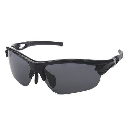Gepolariseerde sportzonnebril — Unisex — geschikt voor tieners — Ideaal voor honkbal, wielrennen, hardlopen, vissen, golf, motorrijden en andere sporten — UV400-bescherming — A