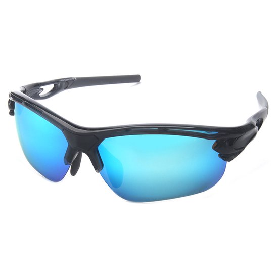 Gepolariseerde sportzonnebril — Unisex — geschikt voor tieners — Ideaal voor honkbal, wielrennen, hardlopen, vissen, golf, motorrijden en andere sporten — UV400-bescherming — E