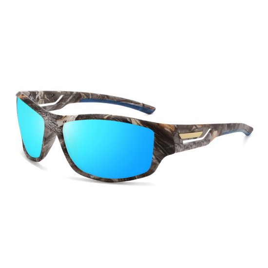 Gepolariseerde sportzonnebrillen voor buiten - Zonnebrillen voor autorijden voor mannen en vrouwen - Zonnebrillen voor autorijden - Zonnebrillen voor vissen - UV-beschermende brillen - Ideaal voor fietsen, hardlopen en vissen van Merkloos