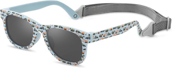 Gepolariseerde UV400 Zonnebril Baby & Kind (0-36 Maanden) - Flexibele Bescherming van Dooky