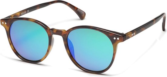 Gepolariseerde Vintage Zonnebril voor Dames en Heren - UV400 Lens, Ronde Vorm