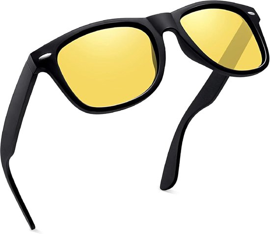 Gepolariseerde Zonnebril Heren Dames UV400 Bescherming | Klassieke Vierkant Zonnebrillen Winkelen Autorijden Dagelijks Gebruik Unisex Sunglasses